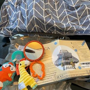 Infant/ toddler shopping cart and high chair cover